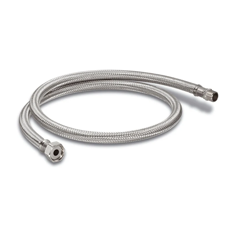 Wasserzuleitungsschlauch, 1,5 m: DN 13, Mutter 3/4" Gewinde 1/2"