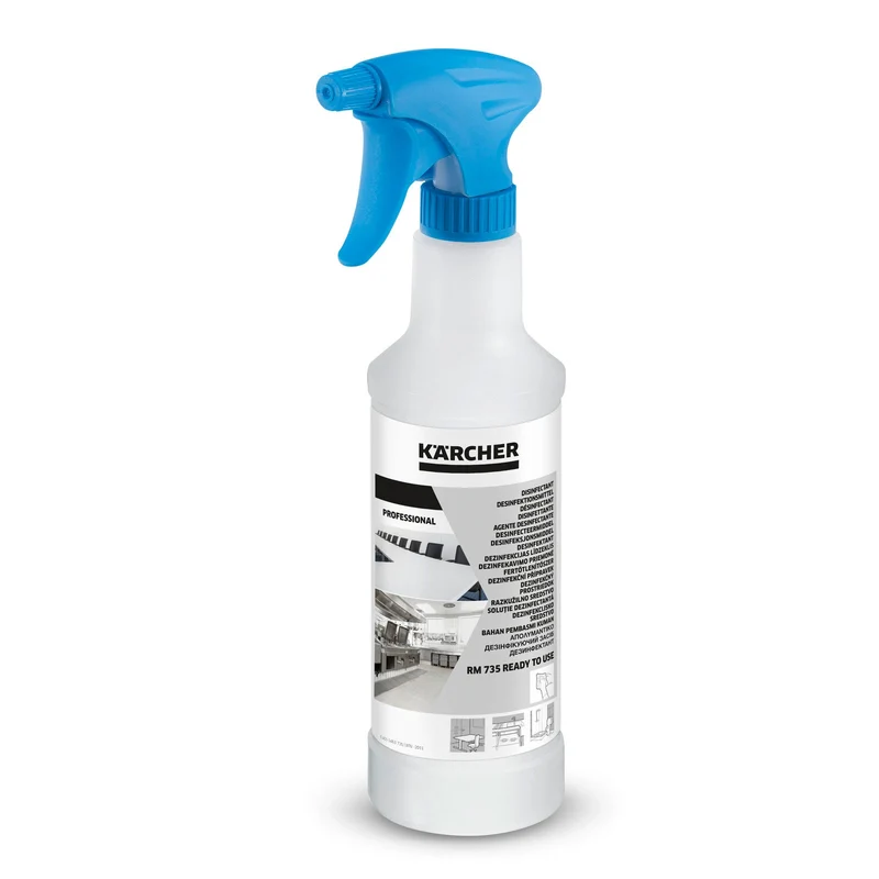 Leerflasche Desinfektionsmittel RM 735 mit Sprühkopf