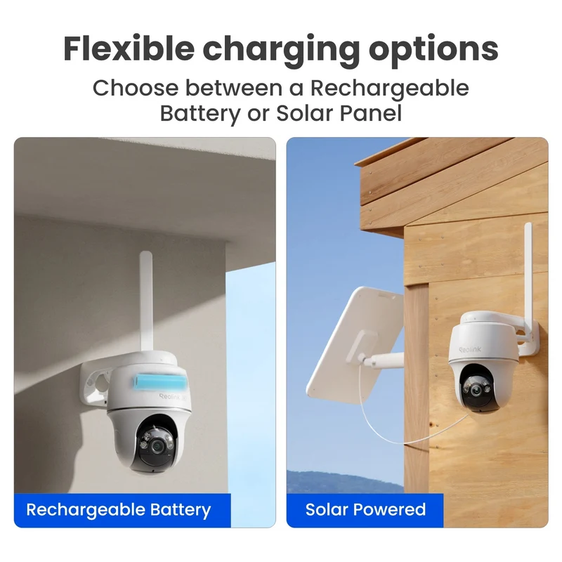 Reolink Go PT Plus 2K+5MP Wire-Free 4G LTE PT Battery Camera