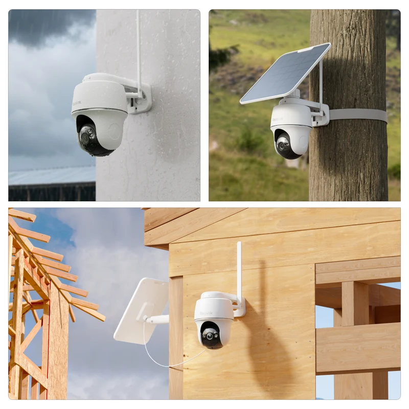 Reolink Go PT Plus 2K+5MP Wire-Free 4G LTE PT Battery Camera