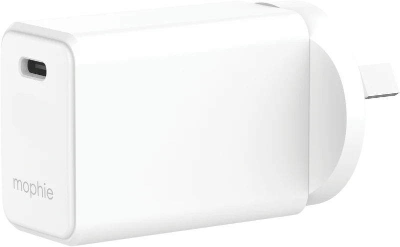 Mophie Essential 30W USB-C Wall Charger White