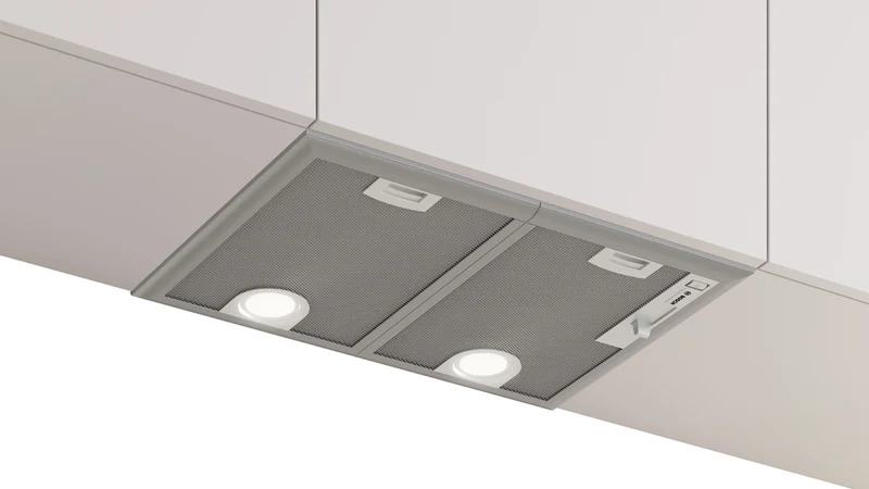 Bosch Series 4, 53cm Integrated Rangehood, Silver Metallic