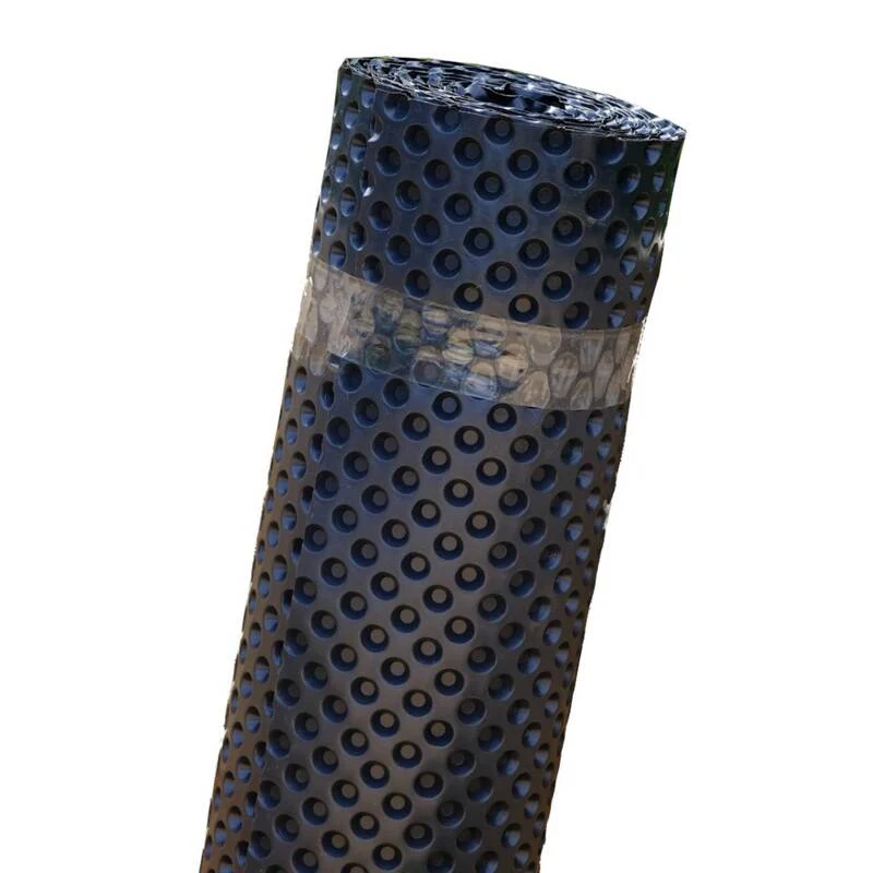 B-Ware Siena Garden Noppenfolie Schwarz 6,5m Wurzelfest Schutz vor Pilzbefall HDPE 0,9m