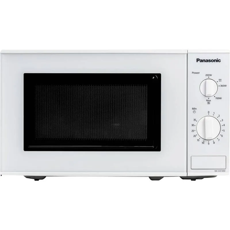C-Ware Panasonic Solo Mikrowelle 800W Mikrowellenofen Glasdrehteller SIEHE TEXT/FOTO
