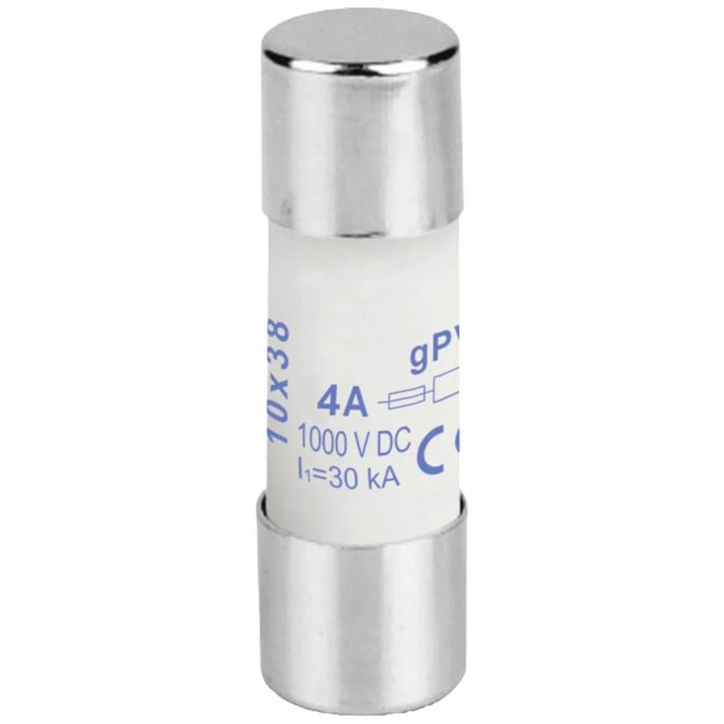 B-Ware Weidmüller Feinsicherung FUSE 10X38 4A 1000VDC GPV RoHS konform 10 Stück