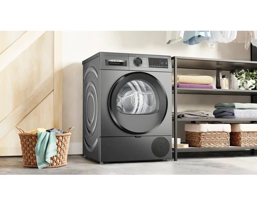 B-Ware Bosch Wärmepumpentrockner Trockner 9kg Auto Dry Sensor Handtuchheizkörper