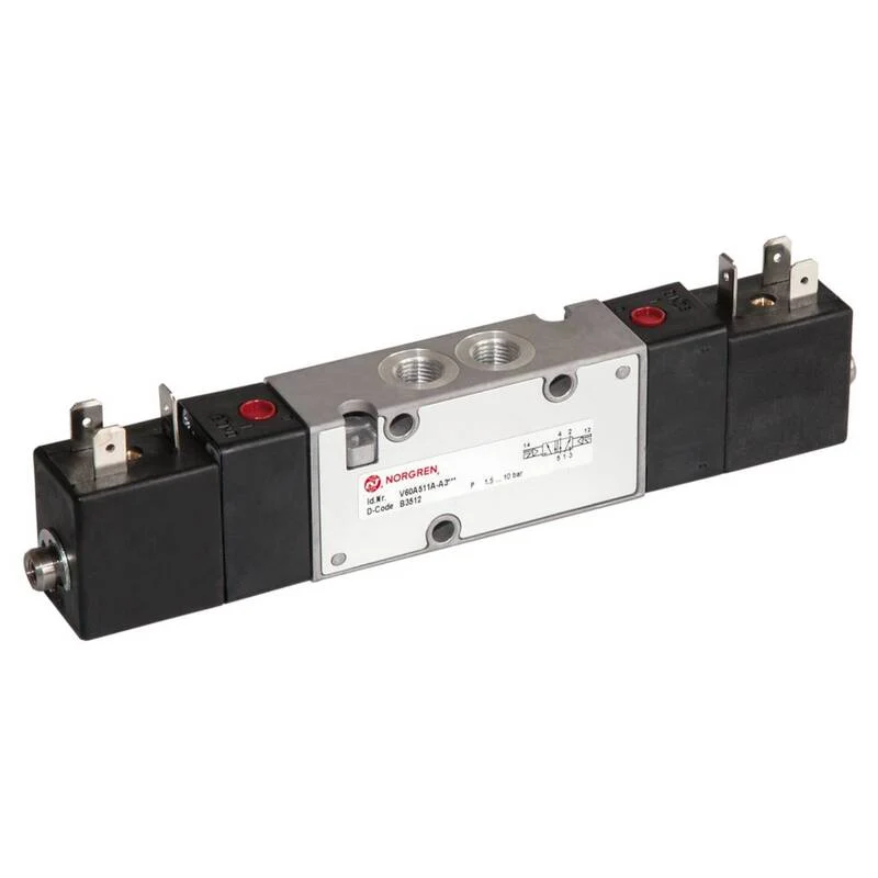B-Ware IMI NORGREN Wegeventil V62C413A-A213J Druckluft 2-10 bar Aluminium 147x34x55mm
