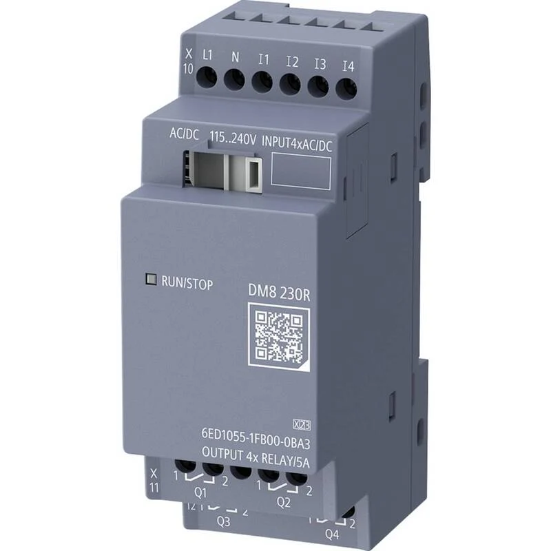 B-Ware Siemens SPS-Erweiterungsmodul 6ED1055-1FB00-0BA3 LOGO! 9 115V 230V 4 Ausgänge