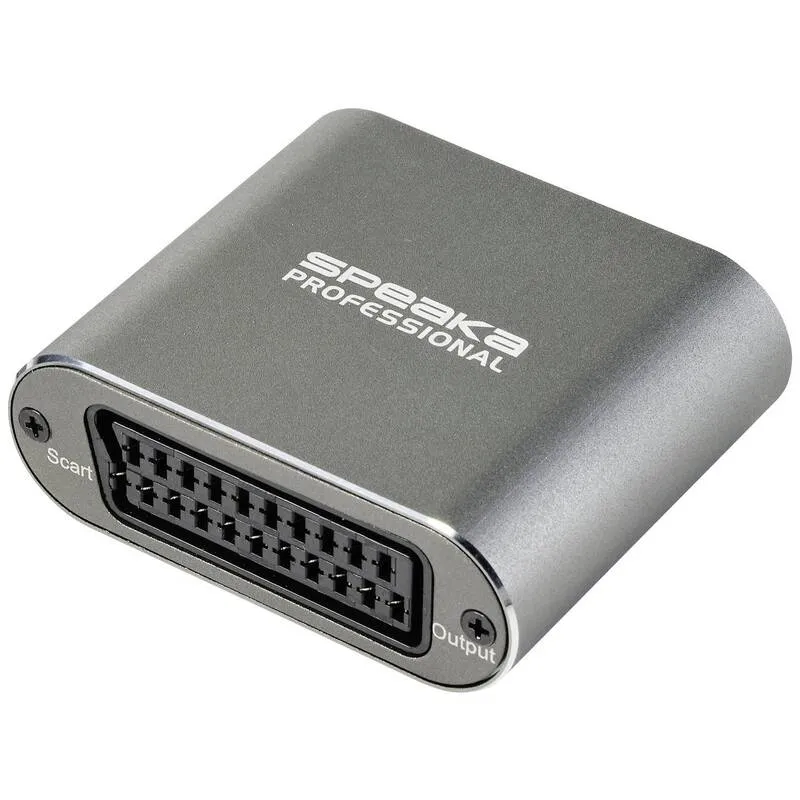 B-Ware Spea Ka Professional Tv Monitor Konverter Sp Hsc 200 Hdmi Scart 3840x2160 Pixel