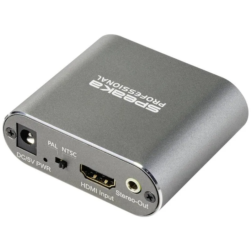 B-Ware Spea Ka Professional Tv Monitor Konverter Sp Hsc 200 Hdmi Scart 3840x2160 Pixel