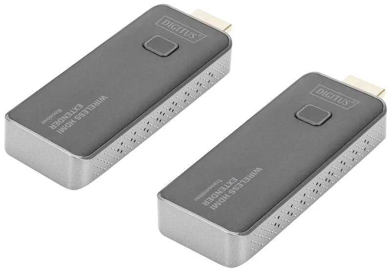 B-Ware Digitus Hdmi Extender Set Wireless Video Audio Schwarz 50m Plug Play Usb