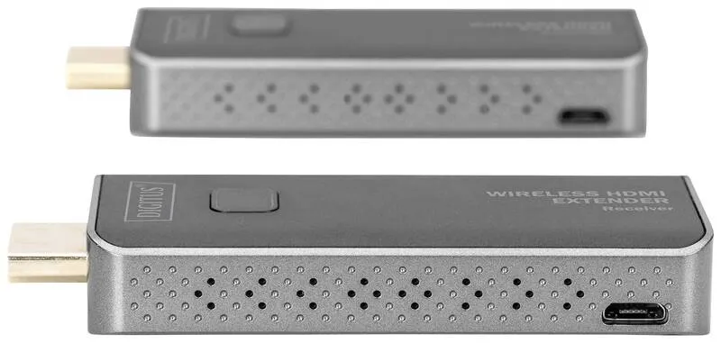 B-Ware Digitus Hdmi Extender Set Wireless Video Audio Schwarz 50m Plug Play Usb