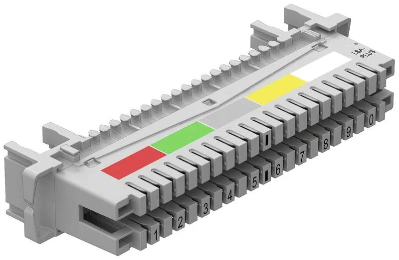 B-Ware Obo Bettermann 5084008 Anschlussleiste Lsa A Lei 10 Doppeladern Steckverbinder