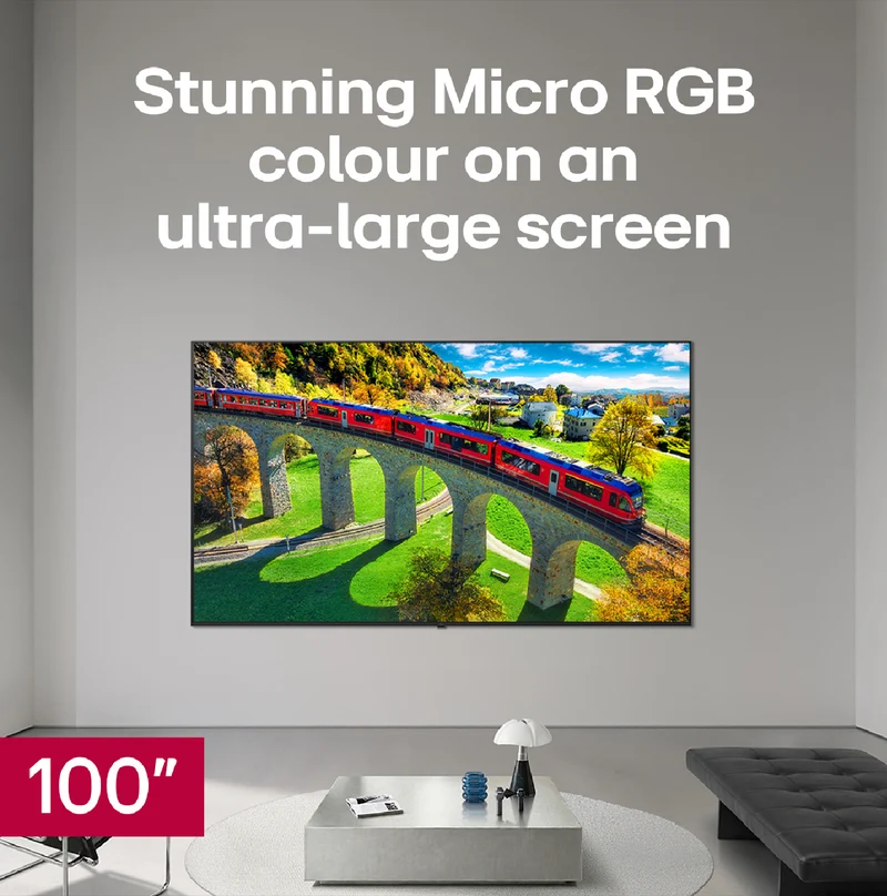 LG 100" MRGB96B MICRO RGB EVO AI 4K Smart TV 2026