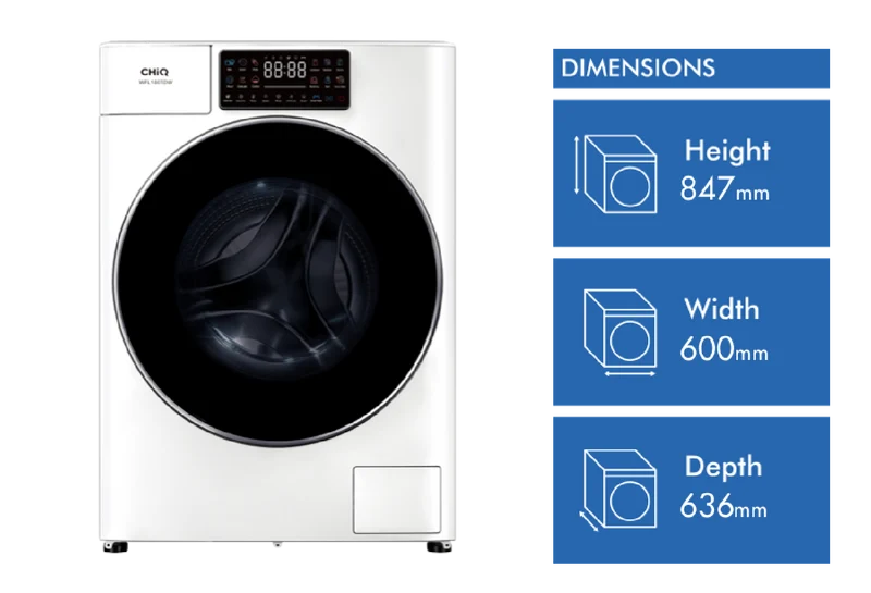 CHiQ 10kg Front Load Washer
