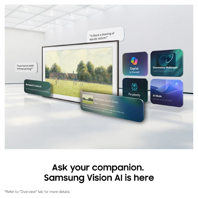 Samsung 85" LS03H The Frame QLED 4K Smart TV 2026