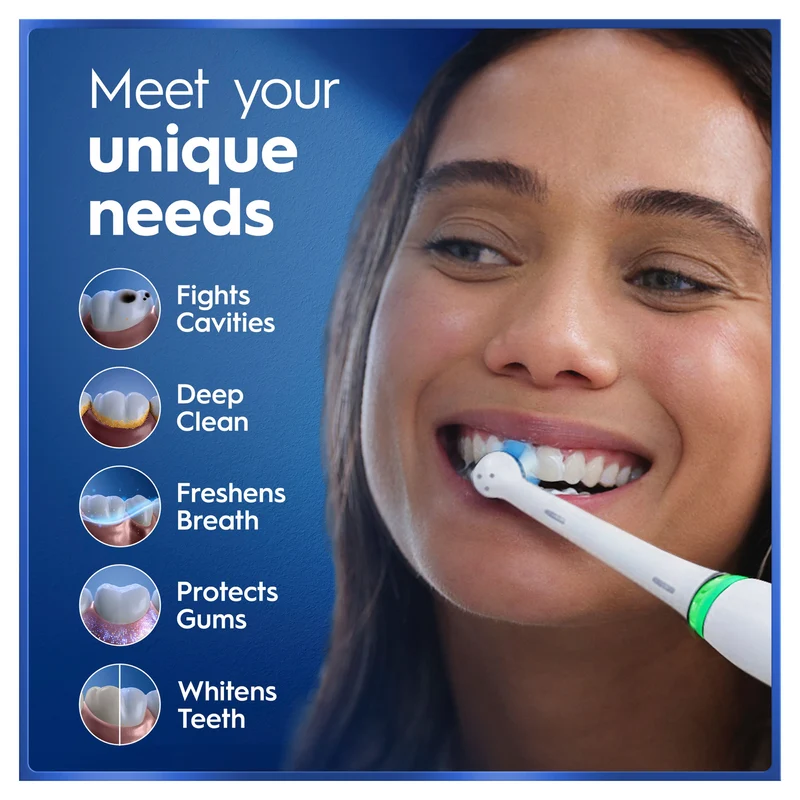 Oral B iO 5 Personalised Clean Electric Toothbrush Blush Pink