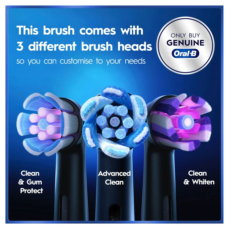 Oral B iO 5 Personalised Clean Electric Toothbrush Matte Black