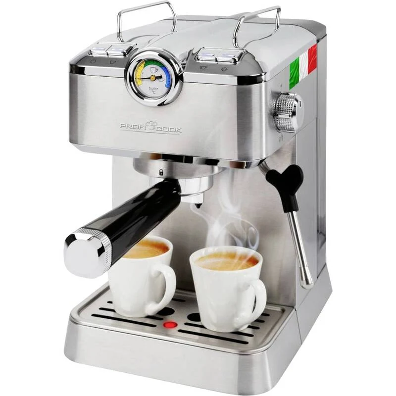 B-Ware Profi Cook Pc Es Ka 1267 Inox Espressomaschine Kaffeeautomat Edelstahl Kaffee