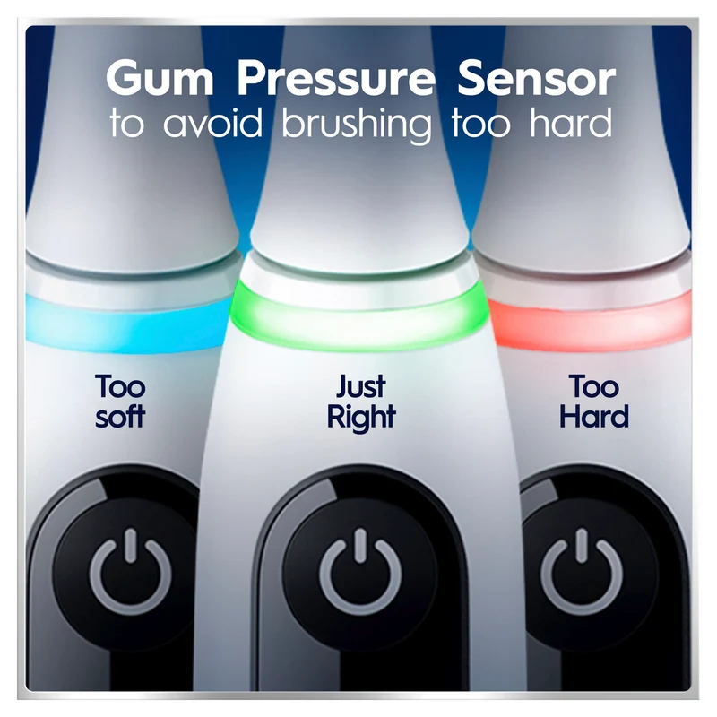 Oral B iO 6 Connected Coach Advanced Clean Electric Toothbrush White
