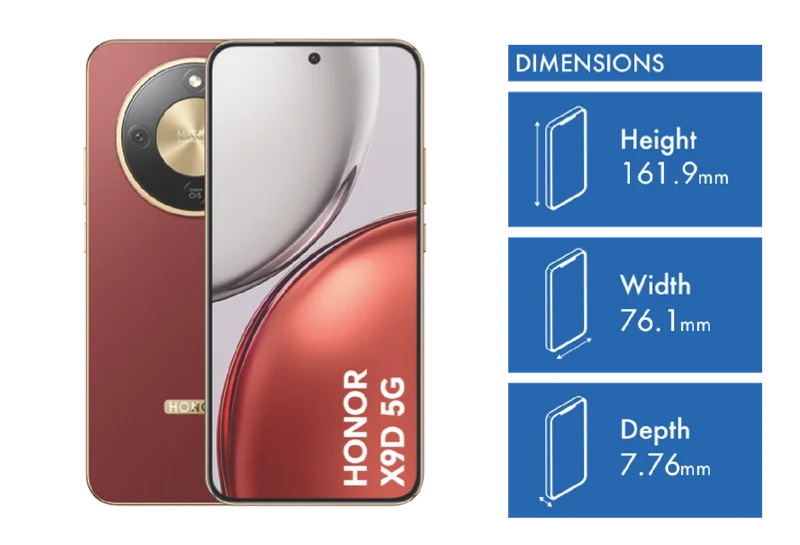 Honor X9D 256GB Reddish Brown