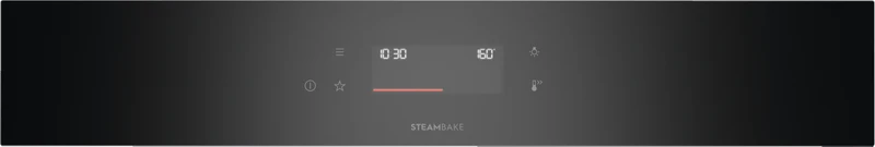 Electrolux 60cm Pyrolytic Double Oven with SteamBake, Black - 600 Series