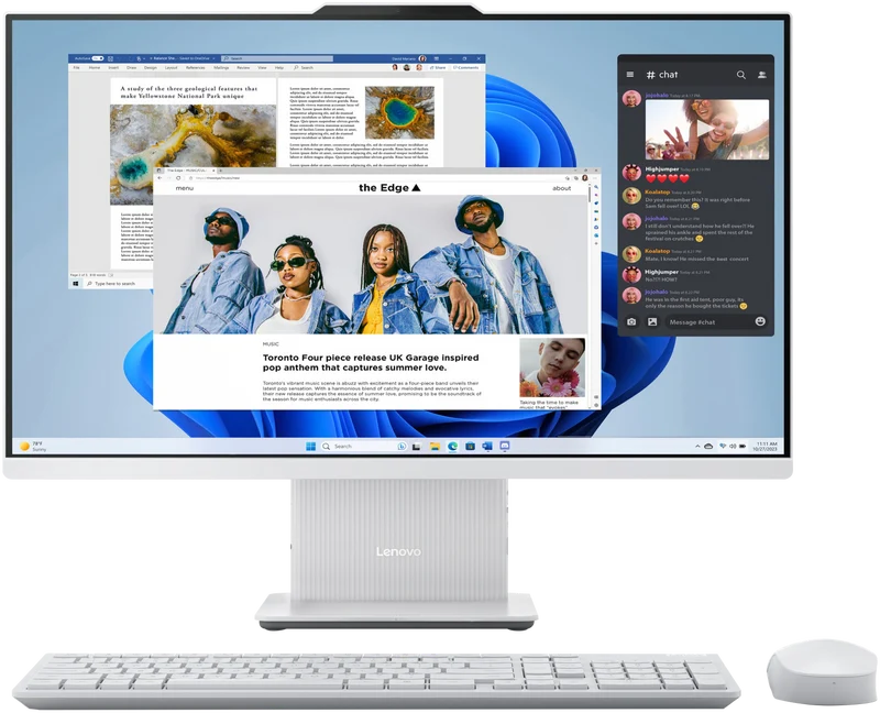 Lenovo 27" Core 7 16GB 1TB Touch AIO