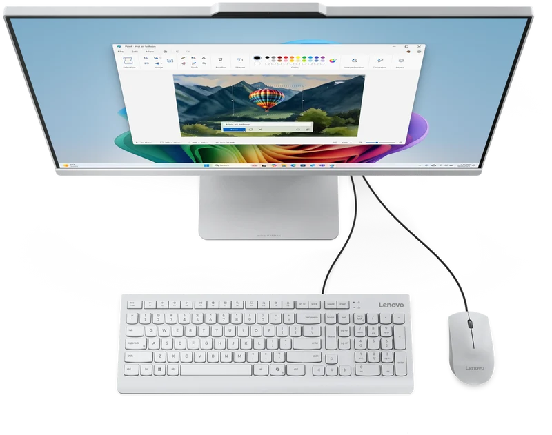 Lenovo 27" Ryzen 5 8GB 512GB AIO