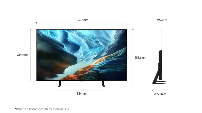 Samsung 48" OLED S90H 4K Smart AI TV 2026