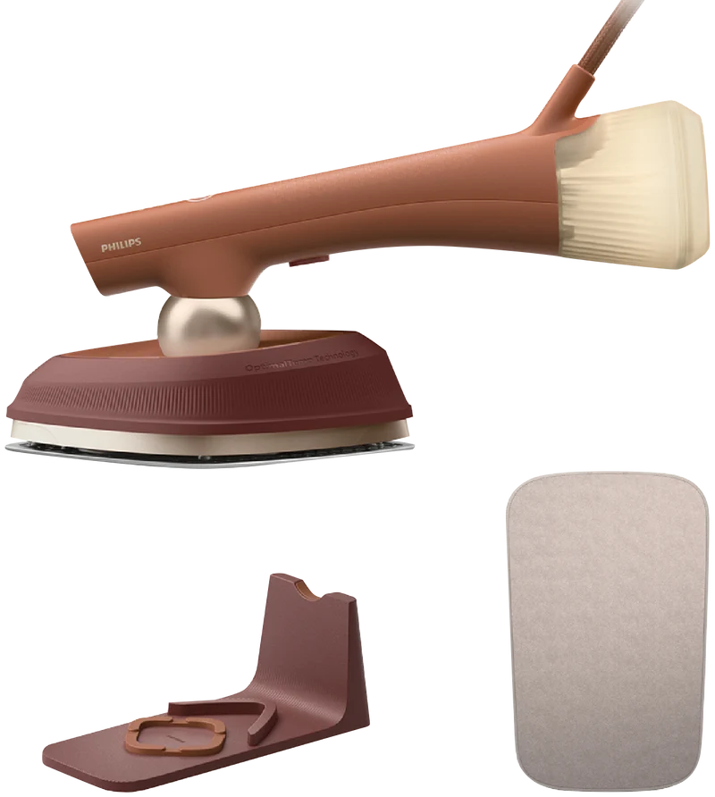 Philips OneTurn Hybrid Iron And Steamer Autumn Leaf