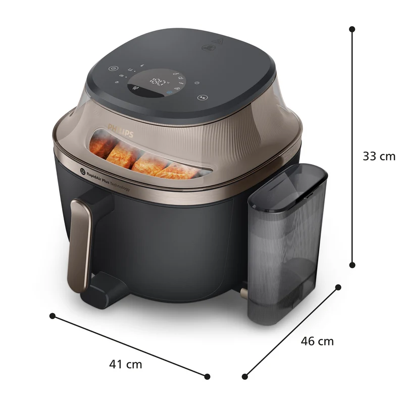 Philips 5000 Series 7.2 Litre XXL Steam Airfryer Black