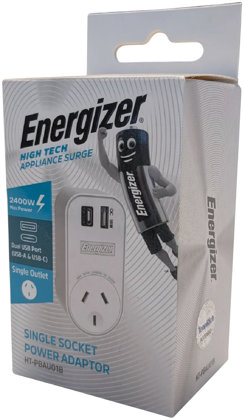 Energizer Power Adaptor with Surge Protection