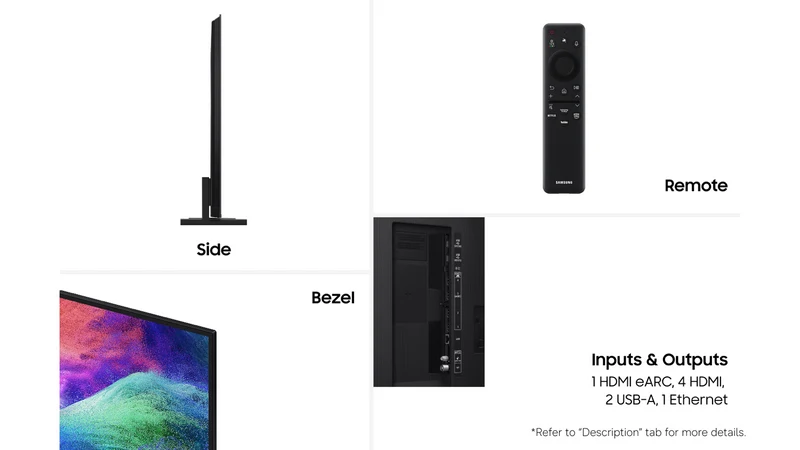 Samsung 55" MICRO RGB R85H 4K Smart AI TV 2026