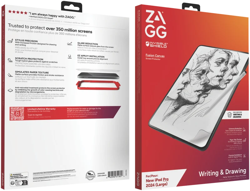 ZAGG iPad Pro 13" (M4) Canvas Screen Guard