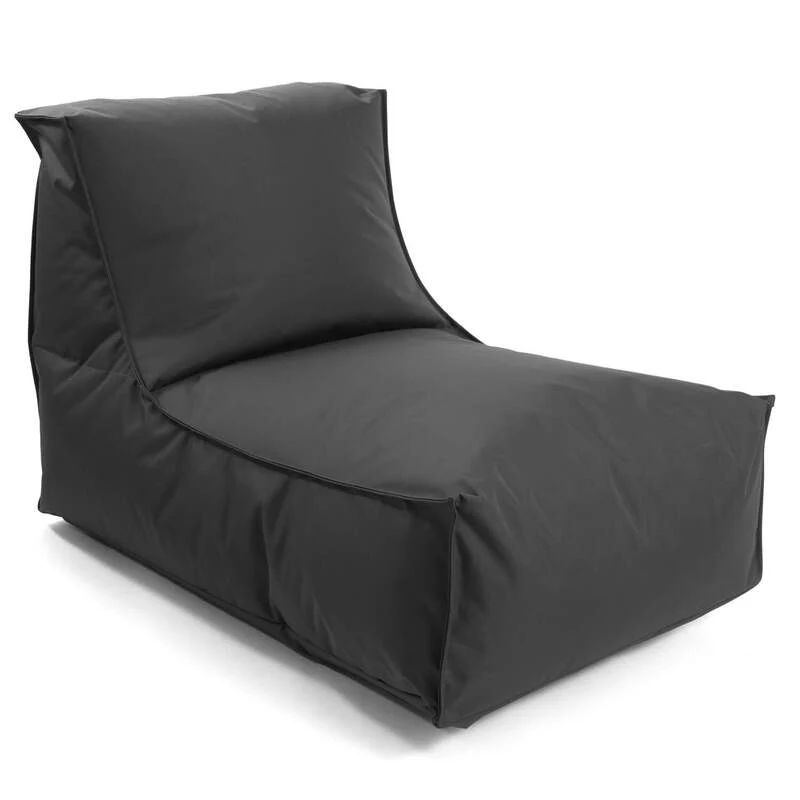 B-Ware Mokebo Sitzsack Beanbag Liege Relaxliege Der Sundowner Indoor Outdoor Anthrazit