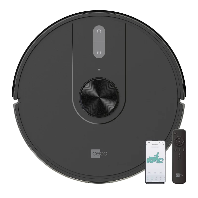 B-Ware Aeco Vacubot X5 Saug Und Wischroboter Schwarz App Gesteuert Haushaltsgerät970