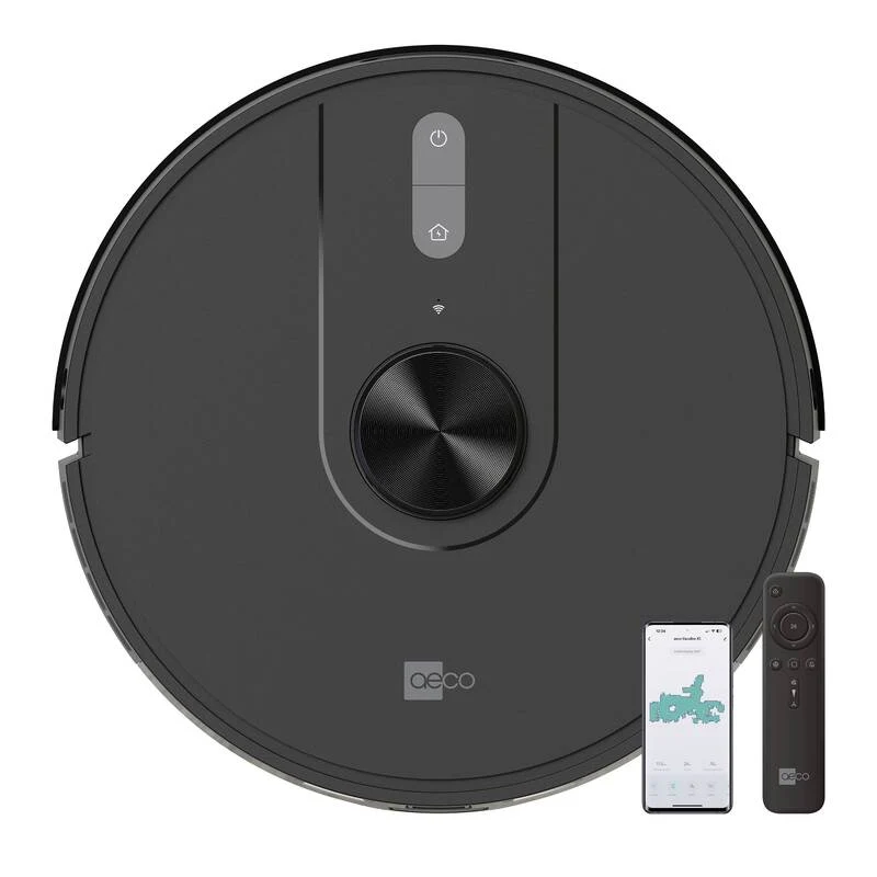 B-Ware Aeco Vacubot X5 Saug Und Wischroboter Schwarz App Gesteuert Haushaltsgerät335