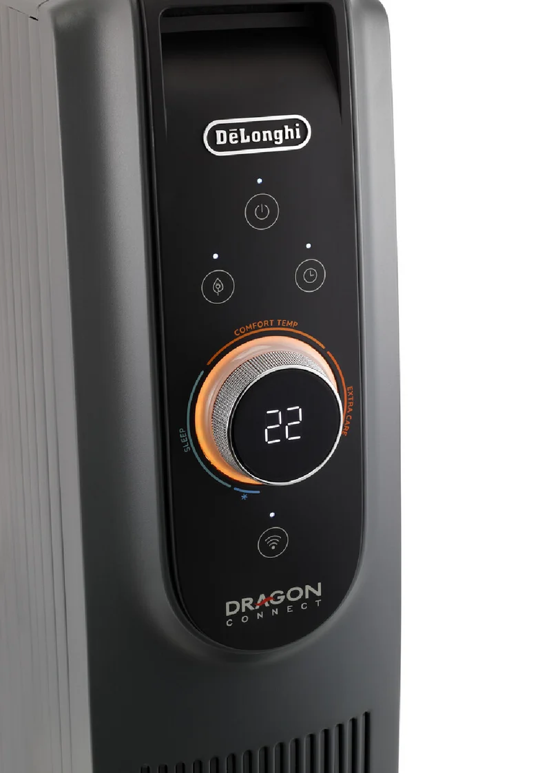DeLonghi 2400W Dragon5 Connect Oil Column Heater