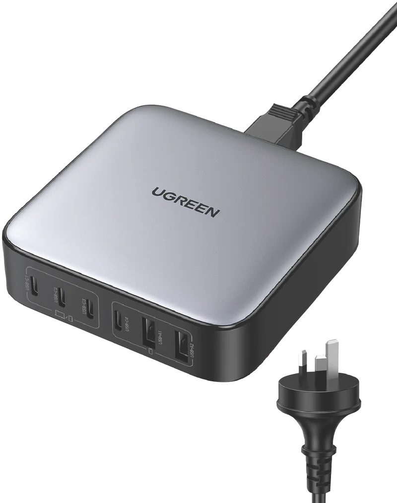 UGREEN Nexode 200W 6-Port GaN Desktop Fast Charger