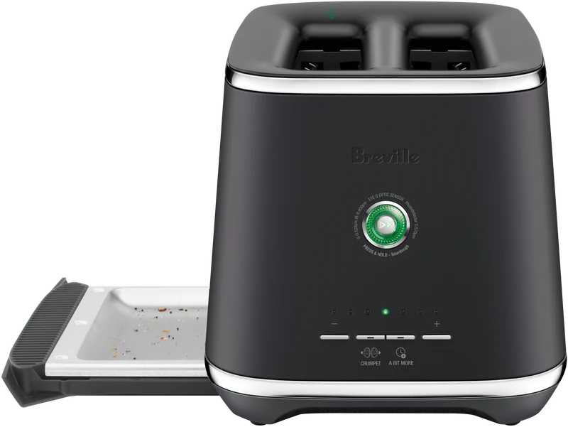 Breville The Eye Q 850 Auto 2 Slice Black Truffle Toaster