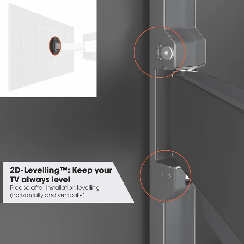 Vogels Ultra-Slim Elite Full Motion+ TV Wall Bracket - Medium (32-65")