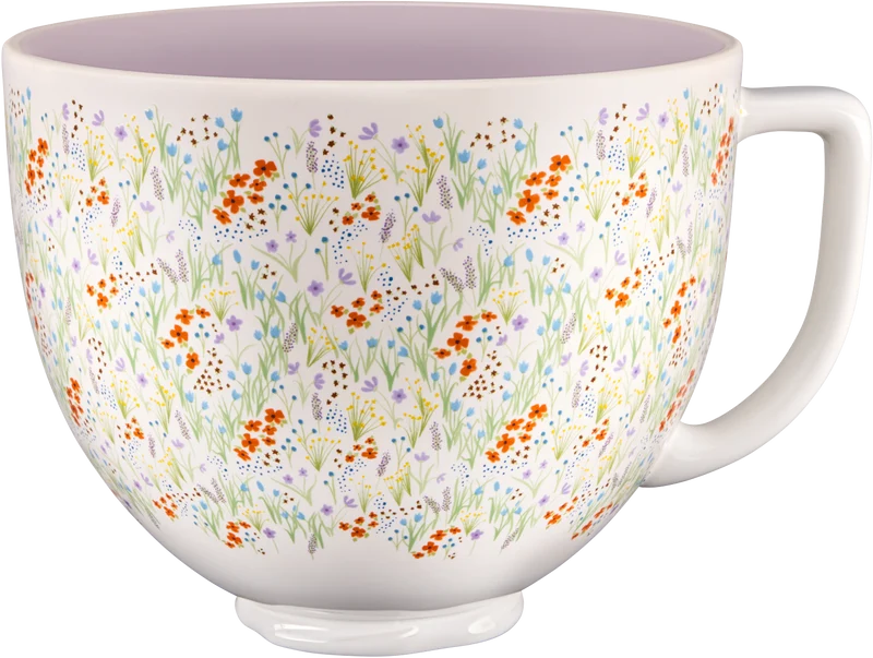 KitchenAid Artisan Stand Mixer Wildflower With ceramic Bowl
