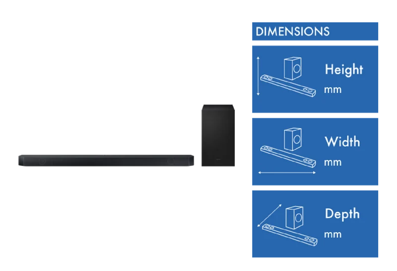Samsung Q-Series 3.1.2 ch Soundbar with Subwoofer 2026