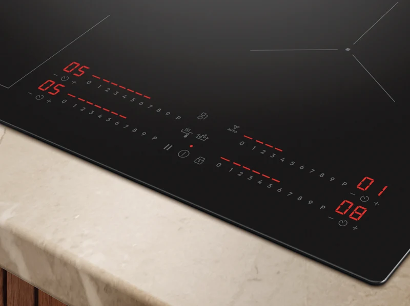 Electrolux 60cm 4 Zone Induction Cooktop with SaphirMatt SE Surface, Matte Black - 800 Series