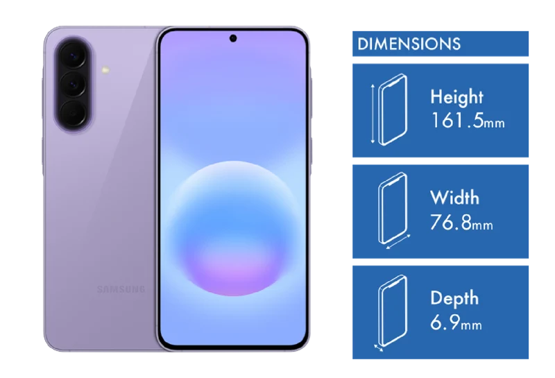 Samsung Galaxy A57 5G 128GB Awesome Lilac