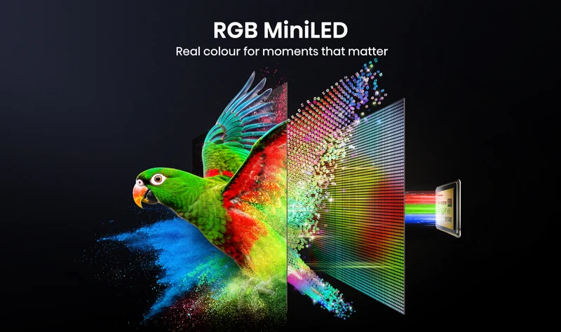 Hisense 75" UR9SAU RGB 4K MiniLED 180Hz TV 2026