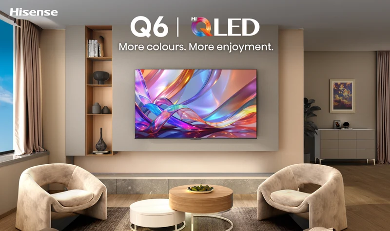 Hisense 43" Q6SAU 4K Hi-QLED Smart TV 2026