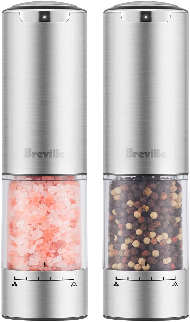 Breville Rechargeable Salt and Pepper Mills
