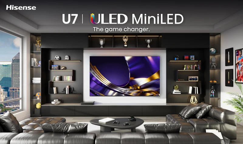 Hisense 55" U7SAU 4K ULED MiniLED 165Hz TV 2026