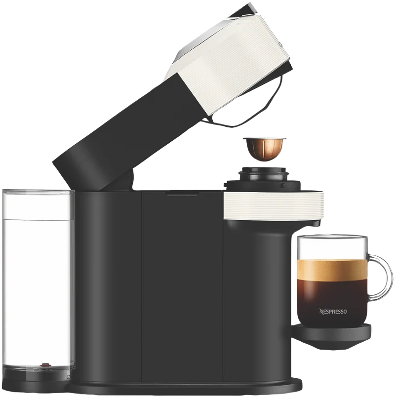 Nespresso Vertuo Next Capsule Coffee Machine Bundle White